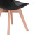 Silla Eames Acolchonada Negra