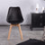 Silla Eames Acolchonada Negra