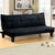 Sofa Cama 3 Posiciones Adela Negro