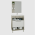 Mueble de Ba̱o con Espejo y Puerta