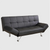 Sofa Cama 3 Posiciones Dublin Con apoyabrazos Color Negro