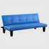 Sofa Cama Bajo tipo Zen Portland 3 Posiciones 165 cm Azul
